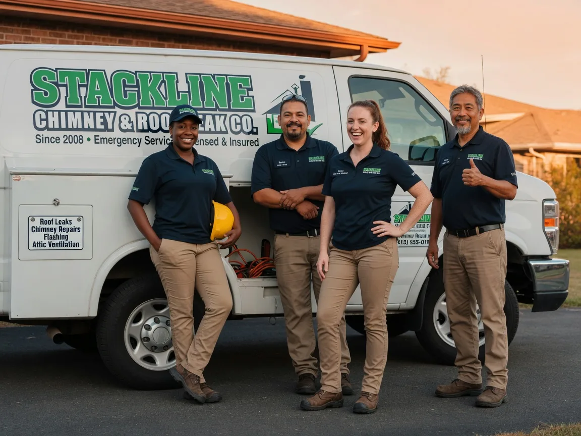 Chimney flashing repair company in Milo, ME